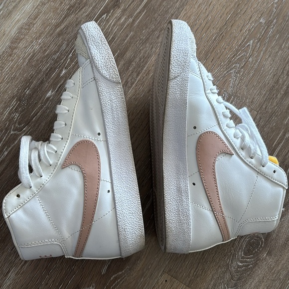 nike blazer mid womens size 6.5 light pink - Picture 4 of 6